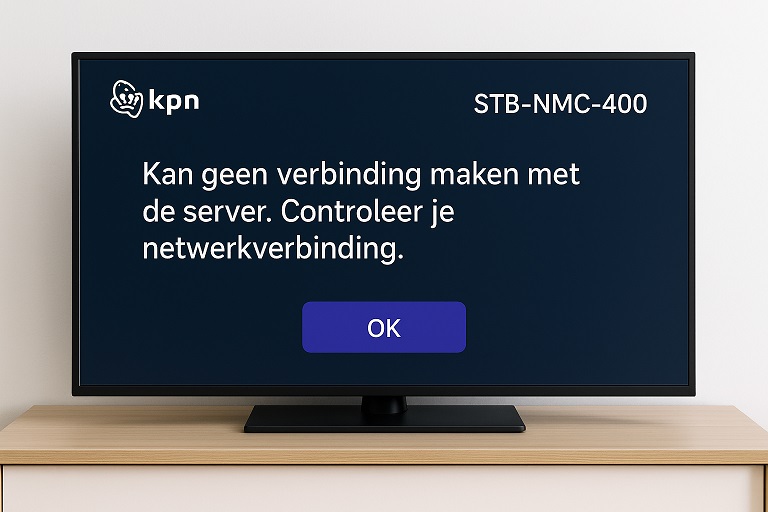 Foutcode STB-NMC-400 van KPN