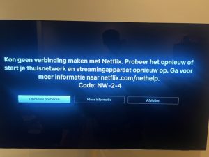 Netflix error code NW-2-4